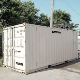 Ground-level storage container rental in Naples, FL