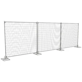 Grid panel fencing available for rent in Naples, FL